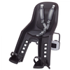 Scaun Bicicleta Copii Polisport Bubbly Mini Plus FF - Negru-Gri, Culoare produs: Negru/Gri
