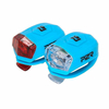 Set Lumini Bicicleta P2R Freyo - Albastru deschis, Culoare produs: Albastru deschis