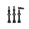 Valva Tubeless bicicleta P2R FR-11C, AL, 46mm, Negru, Culoare produs: Negru