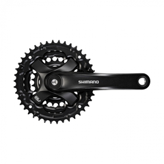 Angrenaj Pedalier Shimano Tourney FC-TY501 - Brat 170 Mm, Negru