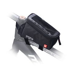 Borseta Cadru Bicicleta P2R Monner PCR -1.8 L, Pentru Telefon, Negru
