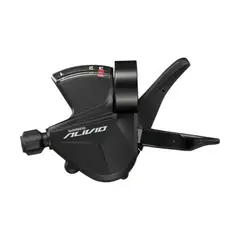 Maneta Schimbator Shimano Altus ASLM310LB - 3 Viteze, 1800 mm, Stanga, Negru