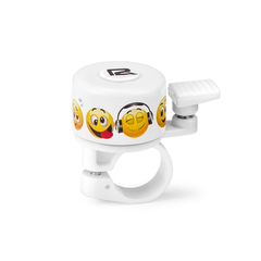 Sonerie Bicicleta P2R Ringo - Emoji, Alb