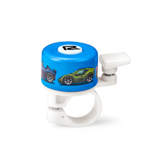 Sonerie Bicicleta P2R Ringo - Masina, Albastru