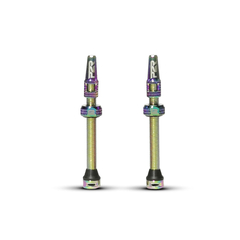 Valva Tubeless bicicleta P2R TV60OS, AL, 60mm, Rainbow (OEM)