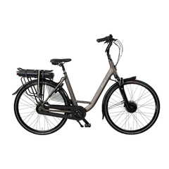 Bicicleta Electrica Stella Livorno Dama FDST RTE 2.1 - 28 Inch, L, Gri
