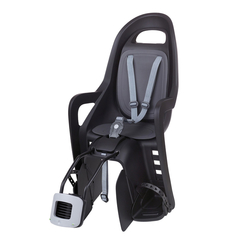 Scaun Bicicleta Copii Polisport Groovy FF - Negru/Gri