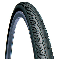 Anvelopa Bicicleta Rubena V69 Hook - 27 x 1-1/4 Inch, Negru