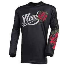 Bluza Ciclism Femei O'Neal Element Women Roses - XL, Negru-Rosu