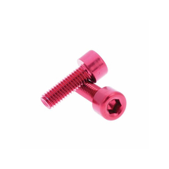 Suruburi Bidonas Cadru Fibrax Fcm3000 - M5 x 15 Mm, Rosu