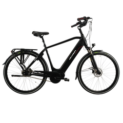 Bicicleta Electrica Devron 28427 - 28 Inch, L, Negru mat