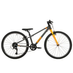 Bicicleta Copii Devron Urbio U2.4 Super Light - 24 Inch, Gri-Portocaliu