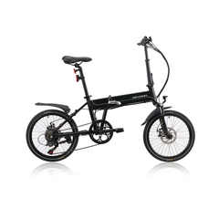 Bicicleta Electrica Pliabila Devron 20201 - 20 inch, S, Negru