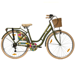 Bicicleta Oras Devron Grazia 6S - 28 Inch, L, Verde