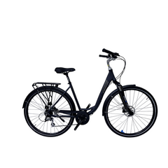 Bicicleta Trekking Kreidler - 28 Inch, M, Negru