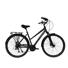 Bicicleta Trekking Kreidler LD - 28 Inch, M, Negru