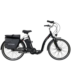 Bicicleta electrica Prophete 52382 - 28 inch, S, Negru