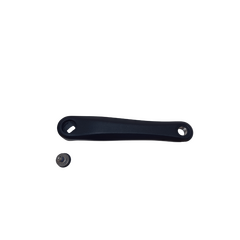 Brat pedalier stanga Bafang CK A05 01, 170 mm, patrat, filet 9/16 inch, aluminiu, negru