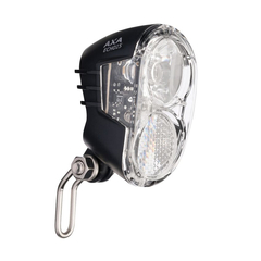 Far fata AXA Echo 15, 15 Lux, cu suport de furca