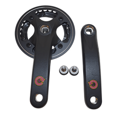 Foaie 32T cu aparatoare lant, 152mm, negru