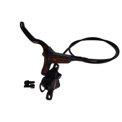 Frana hidraulica disc fata Tektro HD-M285, furtun 850mm, maneta 2 degete, cu disc 160mm, Post Mount, Negru