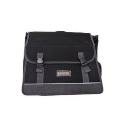 Geanta laterala pentru e-bike, cu buzunar separat pentru baterie, Nylon 600D, cu logo