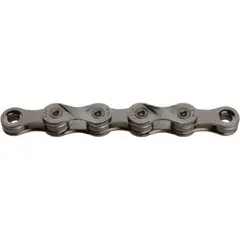 Lant 9 viteze KMC X9, 116 zale, 1/2 × 11/128, gri, cu Missing Link
