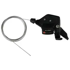 Maneta schimbator dreapta 9 viteze Microshift TS71-9R, 2100mm, negru