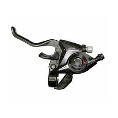 Maneta schimbator stanga Shimano Altus ASTEF51LSBL RevoShift, 3 viteze, cablu 1800 mm, negru