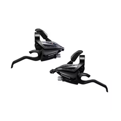 Manete schimbator si frana Shimano Altus EZ Fire Plus ASTEF5002LSBL RV7AL, 3x7 viteze, pentru frane tip V, negre