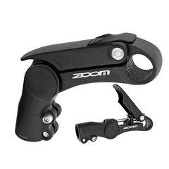 Pipa TDS-C533-8 ISO-P, ajustabila 0-90 grade, aluminiu, argintiu