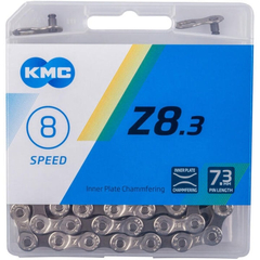 Rola Lant 150m KMC 8 viteze Z-8, NPGY 1/2x3/32 + QR, Rola 150m, gri