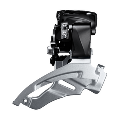 Schimbator fata 3x9 viteze Shimano Altus FD M2000, Down Swing, Dual Pull, colier 34,9 mm