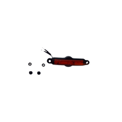 Stop spate LED pentru e-bike, 3 LED, 6 48V, cu functie lumina de frana