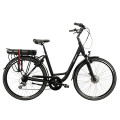 Bicicleta electrica Devron 28220 - 28 inch, Vbrake, M, Negru