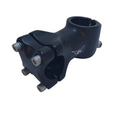 Pipa ghidon 1 1/8, Logo Rex, prindere 25,4mm, lungime 60mm, negru