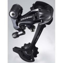 Schimbator spate 9 viteze Shimano Deore SGS KRDM591SGSL, prindere directa, negru