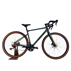 Bicicleta Gravel Devron 1.0 - 28 inch, M, Verde