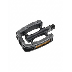 Pedale Marwi SP-823, reflectorizante, aluminiu, negru