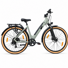 Bicicleta electrica Oras Devron 28200 - 28 inch, L, Gri Deschis
