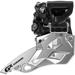 Schimbator Fata Sram Gx - 2x10Viteze, Tragere Jos, Negru