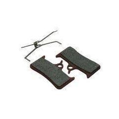 Placute Frana Disc Bicicleta Sintered Fibrax Ash990S - Negru