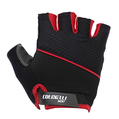 Manusi Ciclism Colinelli 1020 - S, Negru-Rosu, Marime produs: S