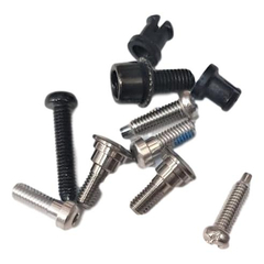 07 X9 Rd Composite Cage Screw/Bolt Kit - Silver-Black