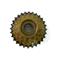Pinion 7 viteze KFW-771, secvential, 14-28T, maro