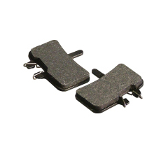 Placute Frana Disc Bicicleta Fibrax Ash920, Semi-Organice - Negru