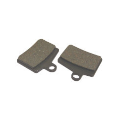 Placute Frana Disc Bicicleta Fibrax Ash923, Semi-Organice - Maro