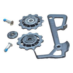 2010 X9 Rear Derailleur Cage Kit Medium - Silver
