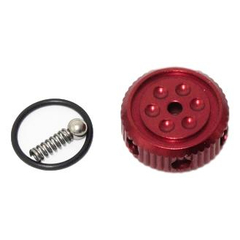 Rebound Adjust Knob Kit - 2009-2010 Vivid - Red