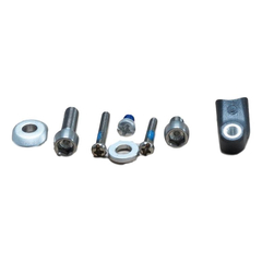 Red Front Derailleur Spare Parts Kit - Silver